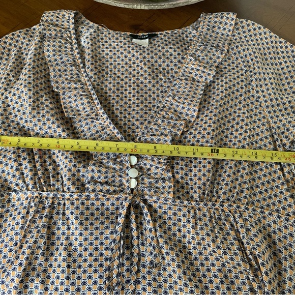 J. CREW Blouse Size 4 - Picture 8 of 9